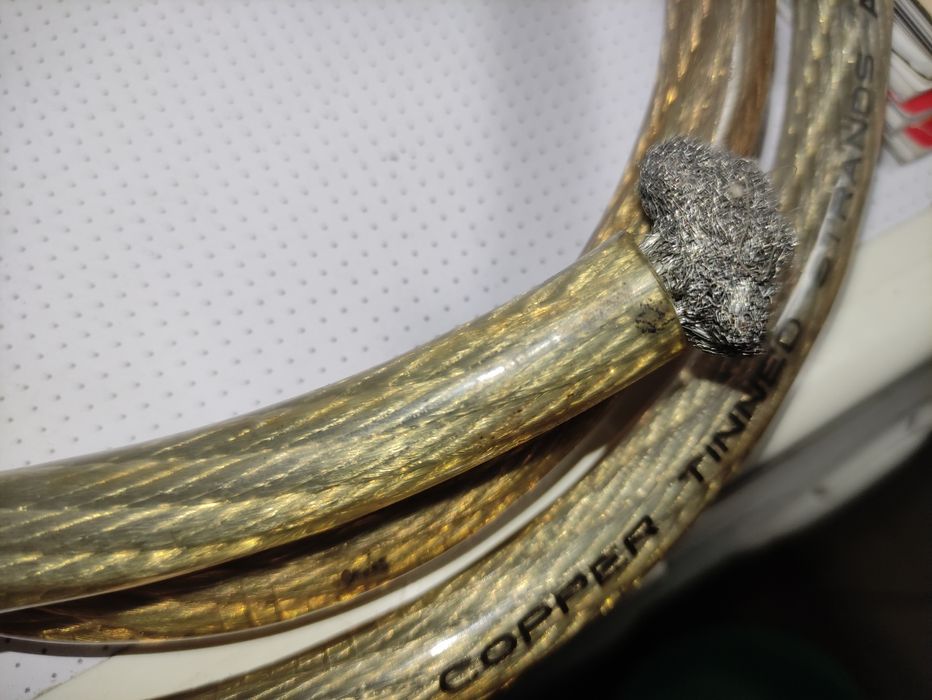 Силовой кабель питания DLS Power Line LC-OFC Copper AWG 0=50мм 2 метра