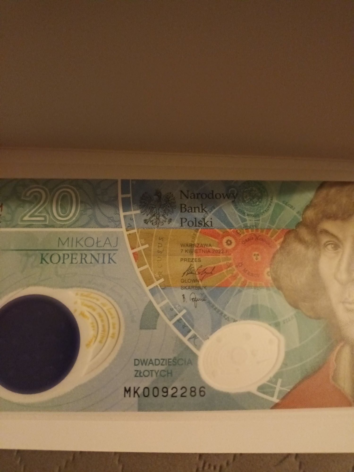 Banknot Kopernik 2 szt