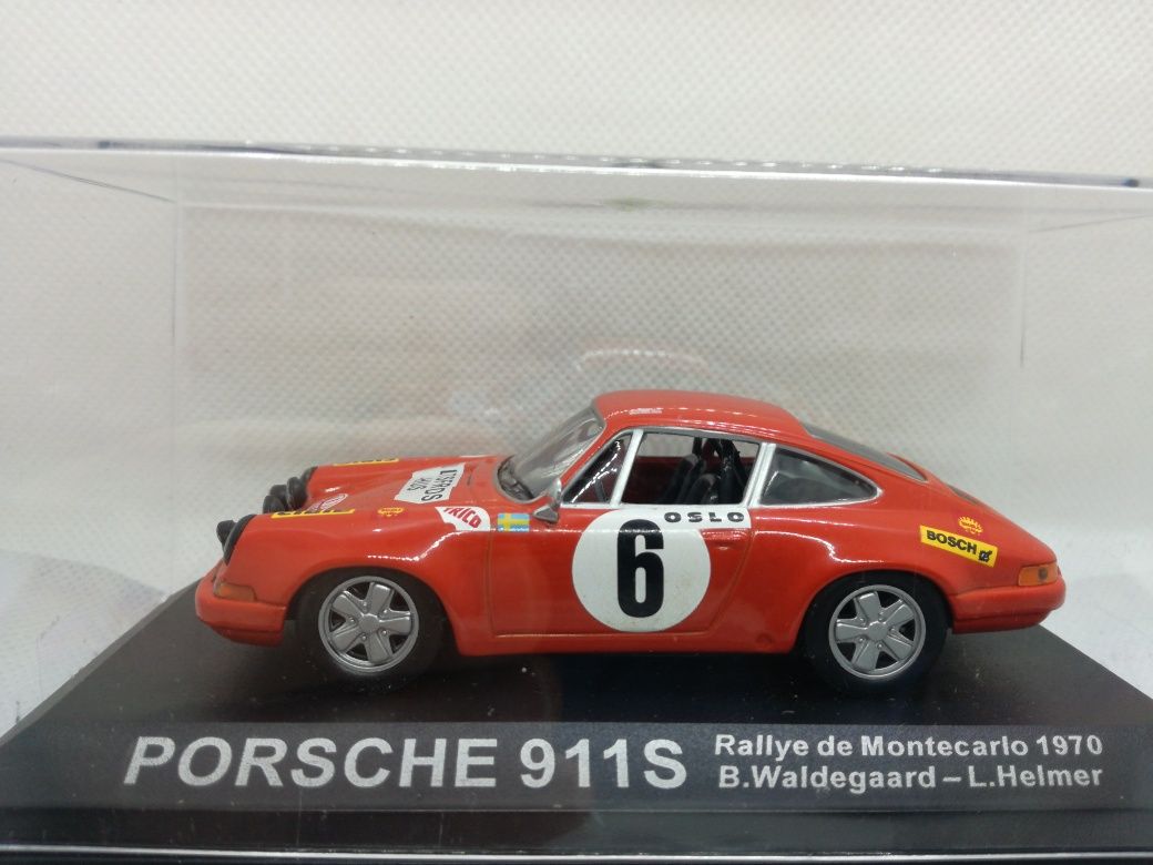 N.123 Miniaturas 1/43 de Rally Porsche e Ferrari novos