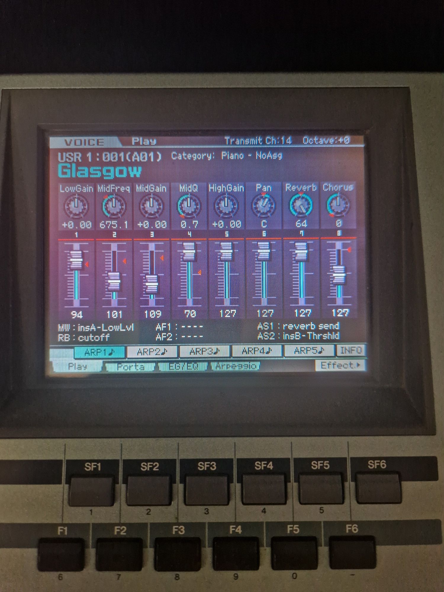 Yamaha motif xs6
