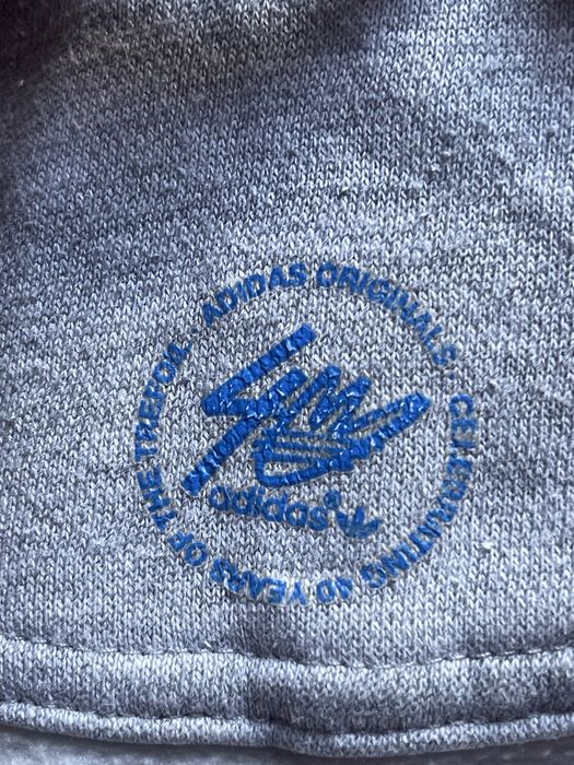 Damska Vintage bluza Adidas z futerkiem