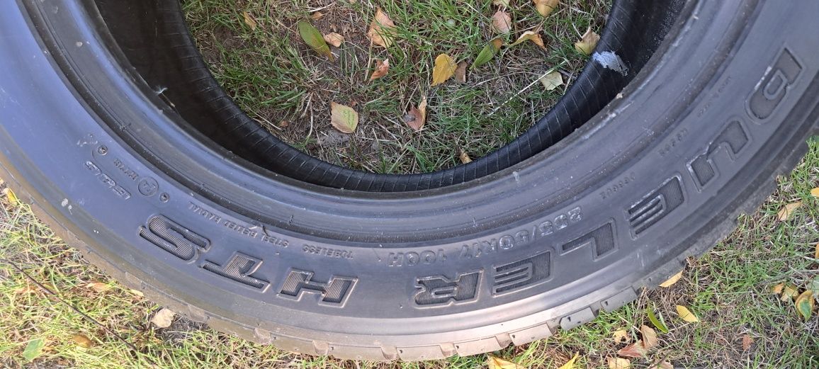 Wyprzedaż! Opony letnie (2 sztuki) 255/50 R17 Bridgestone