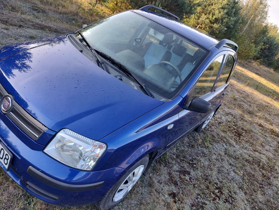 Fiat Panda 1.2, 2009, dobrze wyposażona, sprawna klimatyzacja