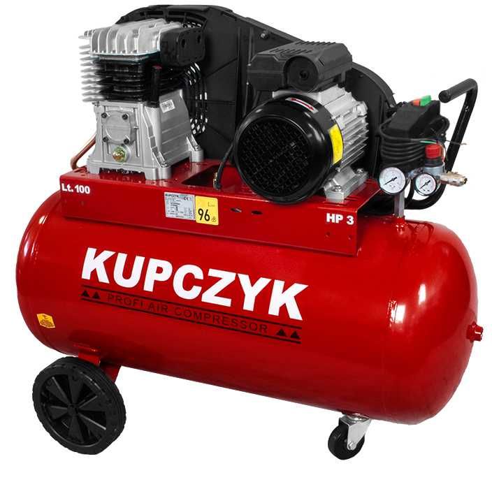 Kompresor Tłokowy Sprężarka Kupczyk 100 L 2,2 KW 400V Dostawa 0zł