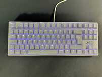 Клавіатура дротова Xtrfy K4 TKL RGB Kailh Red USB White ENG/RU