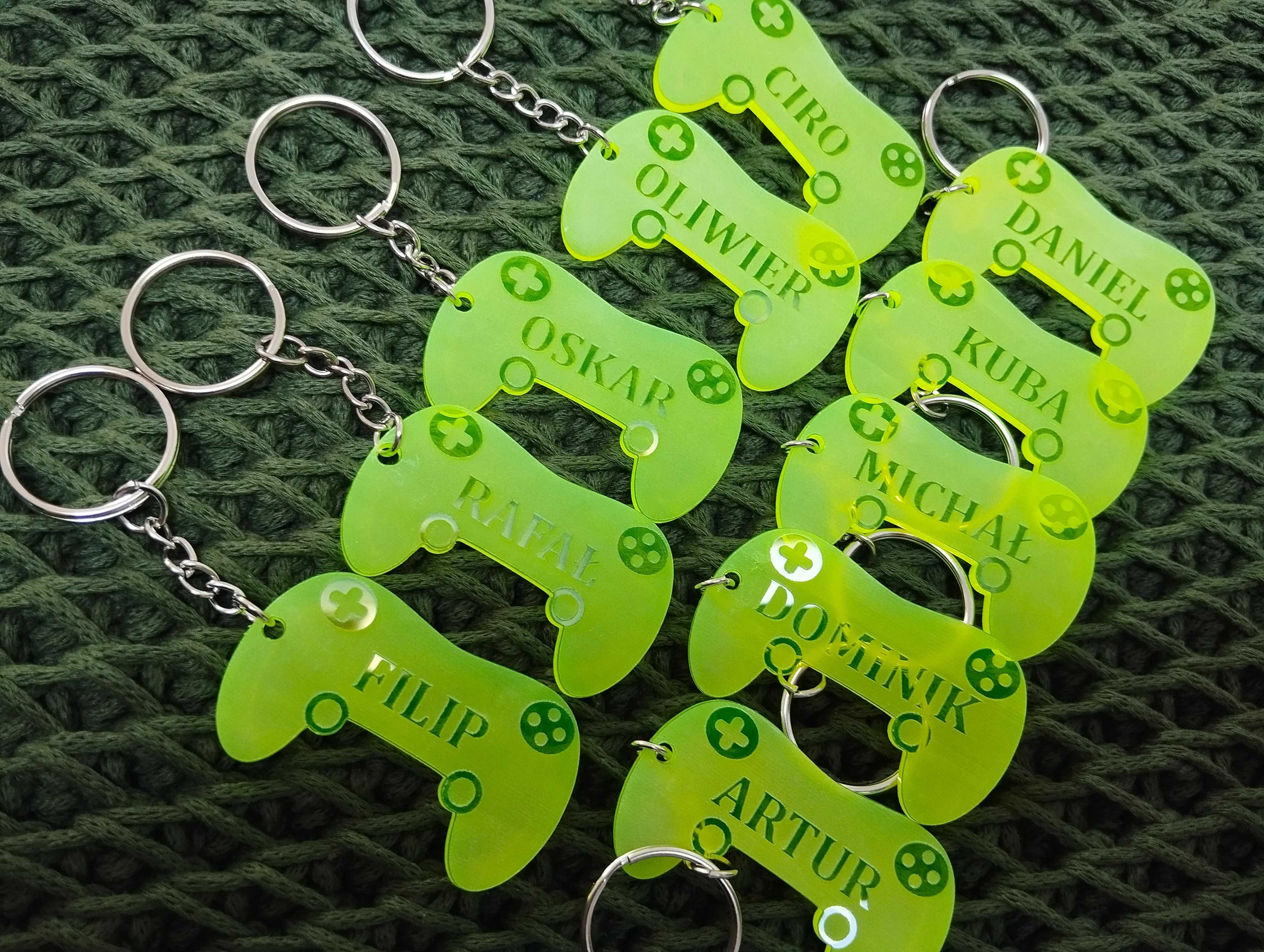 Brelok Pleksi Fluo Dzień Chłopaka