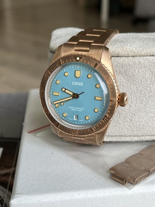 Oris Divers Cotton Candy 38mm full set