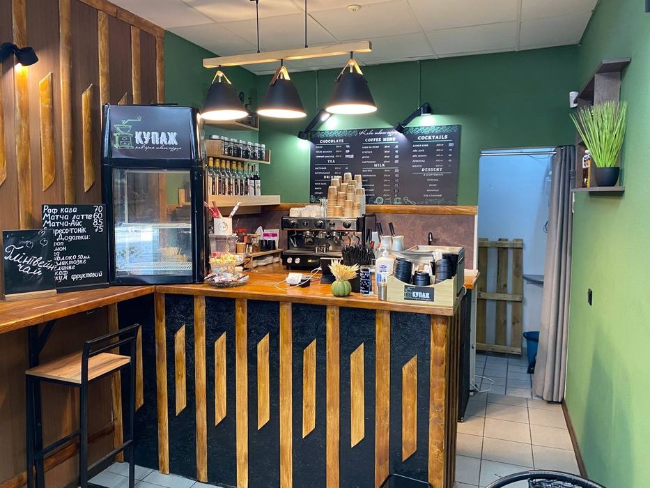 Продажа готового бизнеса кофейня на Соборной 4000$