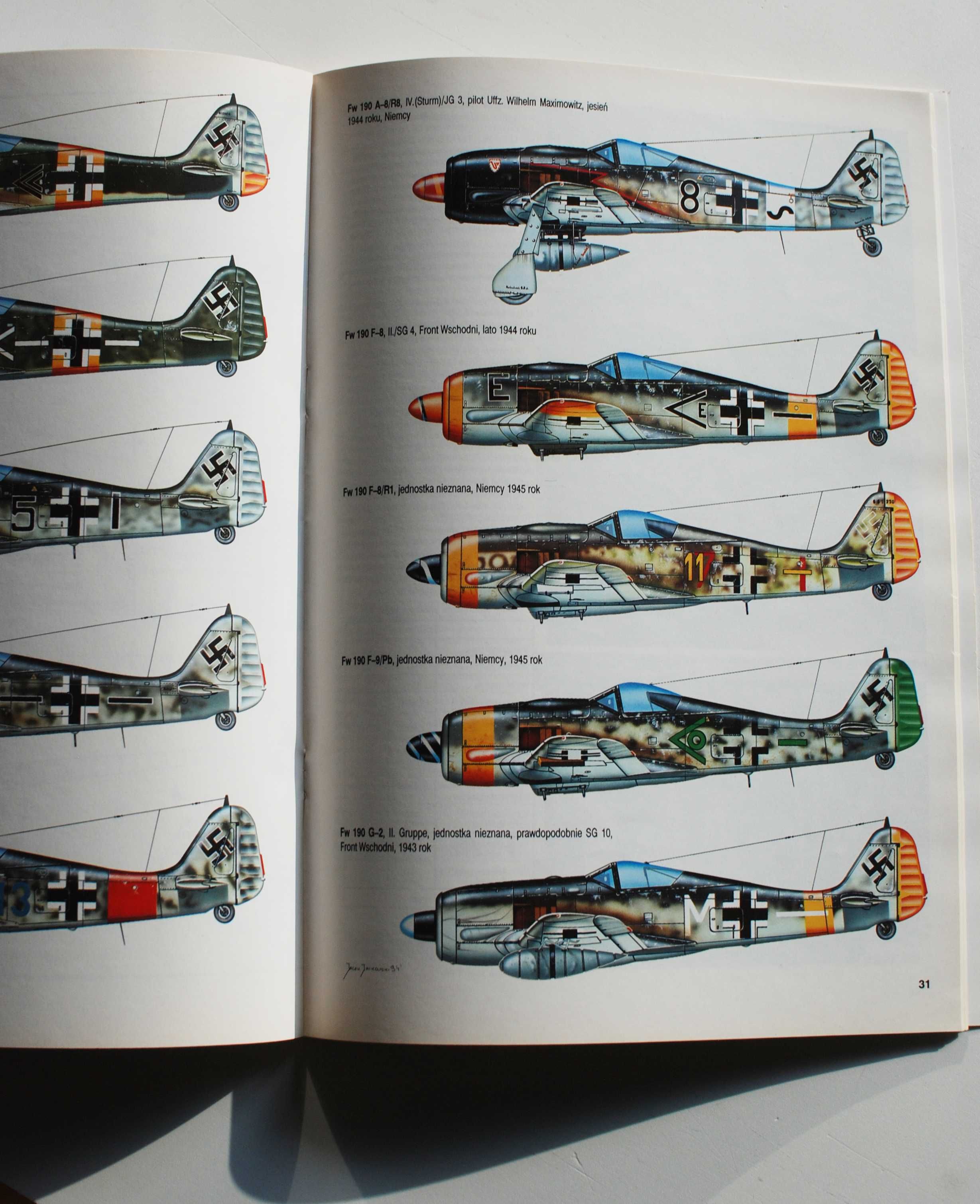 Fw 190 A/ F/ G część II . Monografie lotnicze nr 18