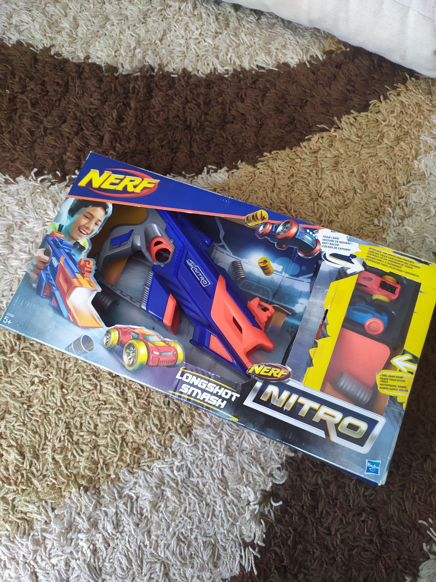 Nerf Nitro LongShot Smash wyrzutnia