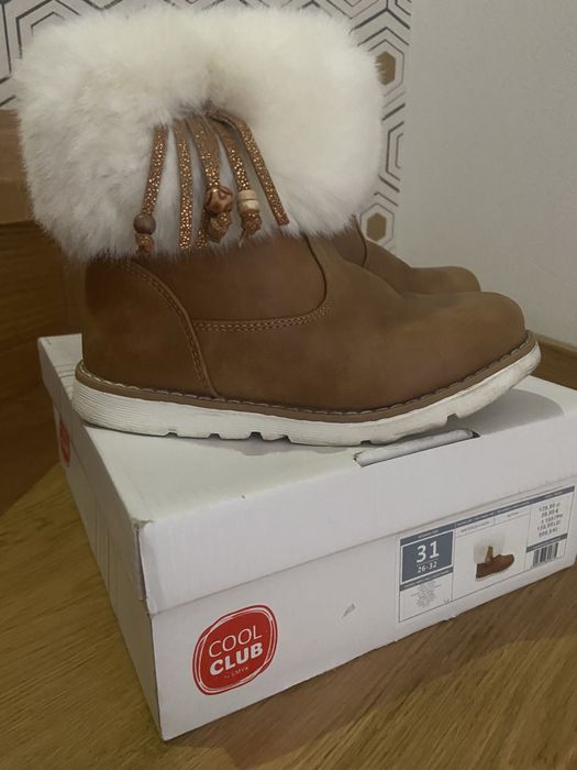 Piekne Zimowe buty Smyk Cool Club rozmiar 31