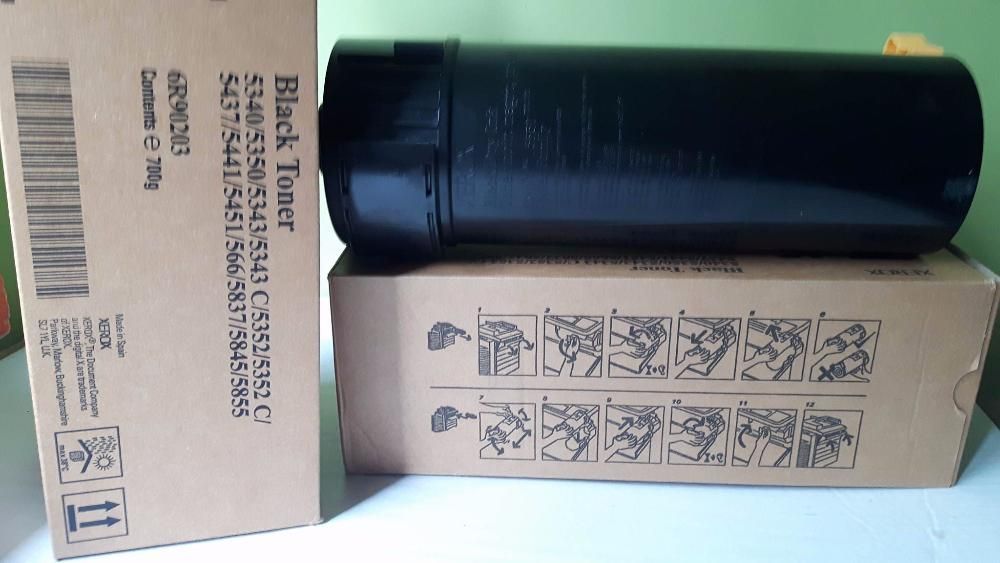 5451 RX 5441 TONER 5343 do XEROX 5340 6R90203 BLACK 5350 czarny 5855