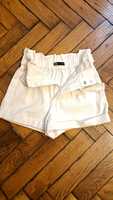 Білі джинсові шорти ZARA