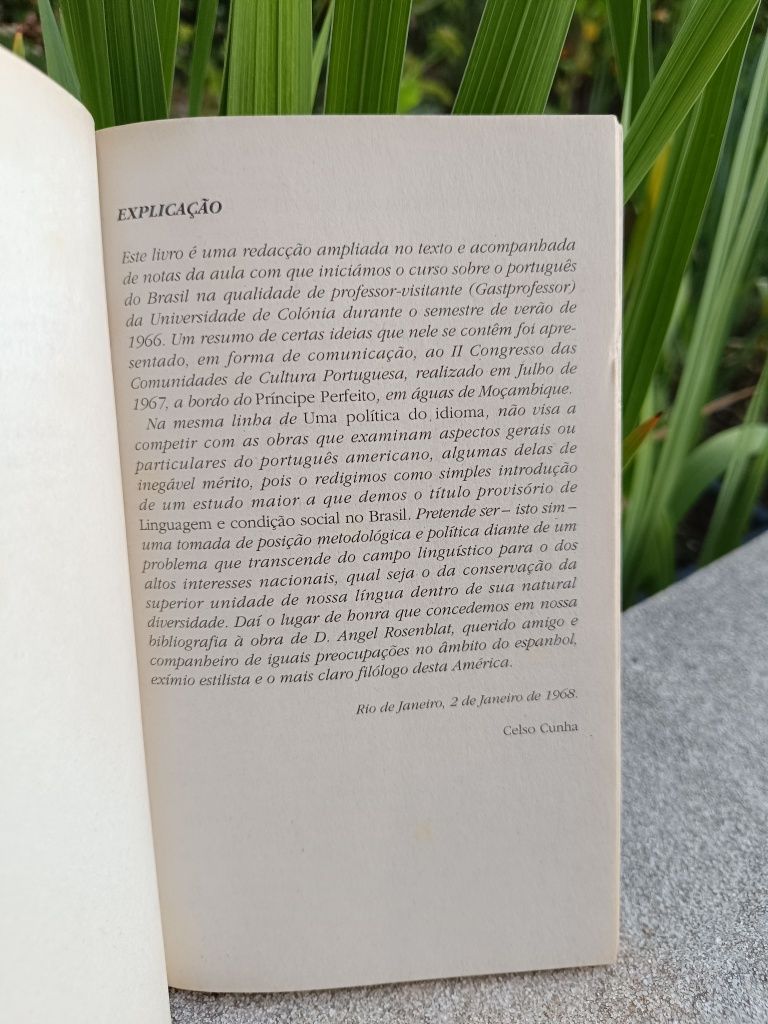 Língua Portuguesa e Realidade Brasileira
