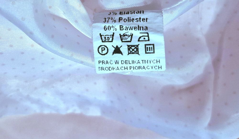 Elegancka marynarka żakiet B.B jasny pudrowy róż, zapinana, zadbana.