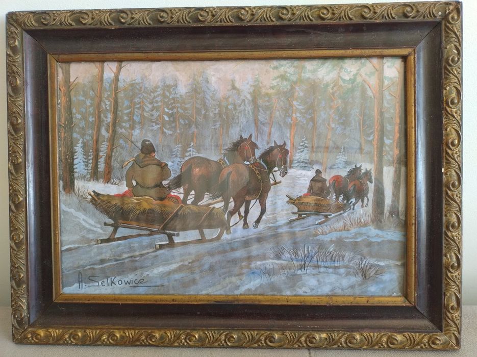 Obraz Kulig prawie jak Setkowicz