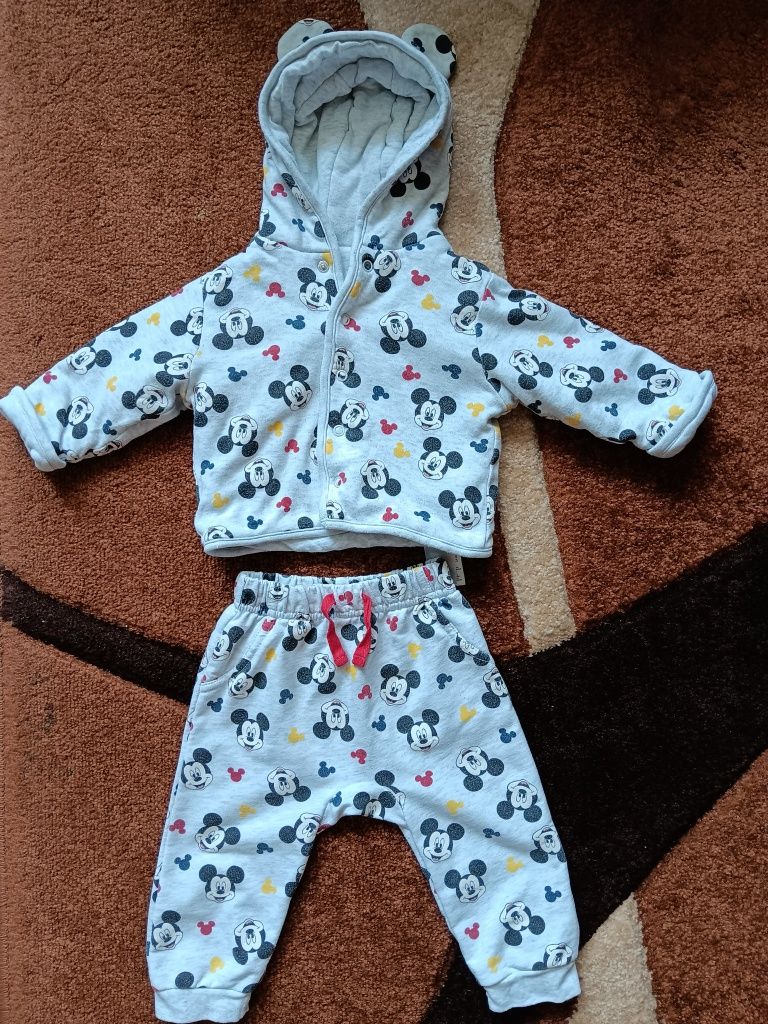 Bluza +spodnie 74 disney