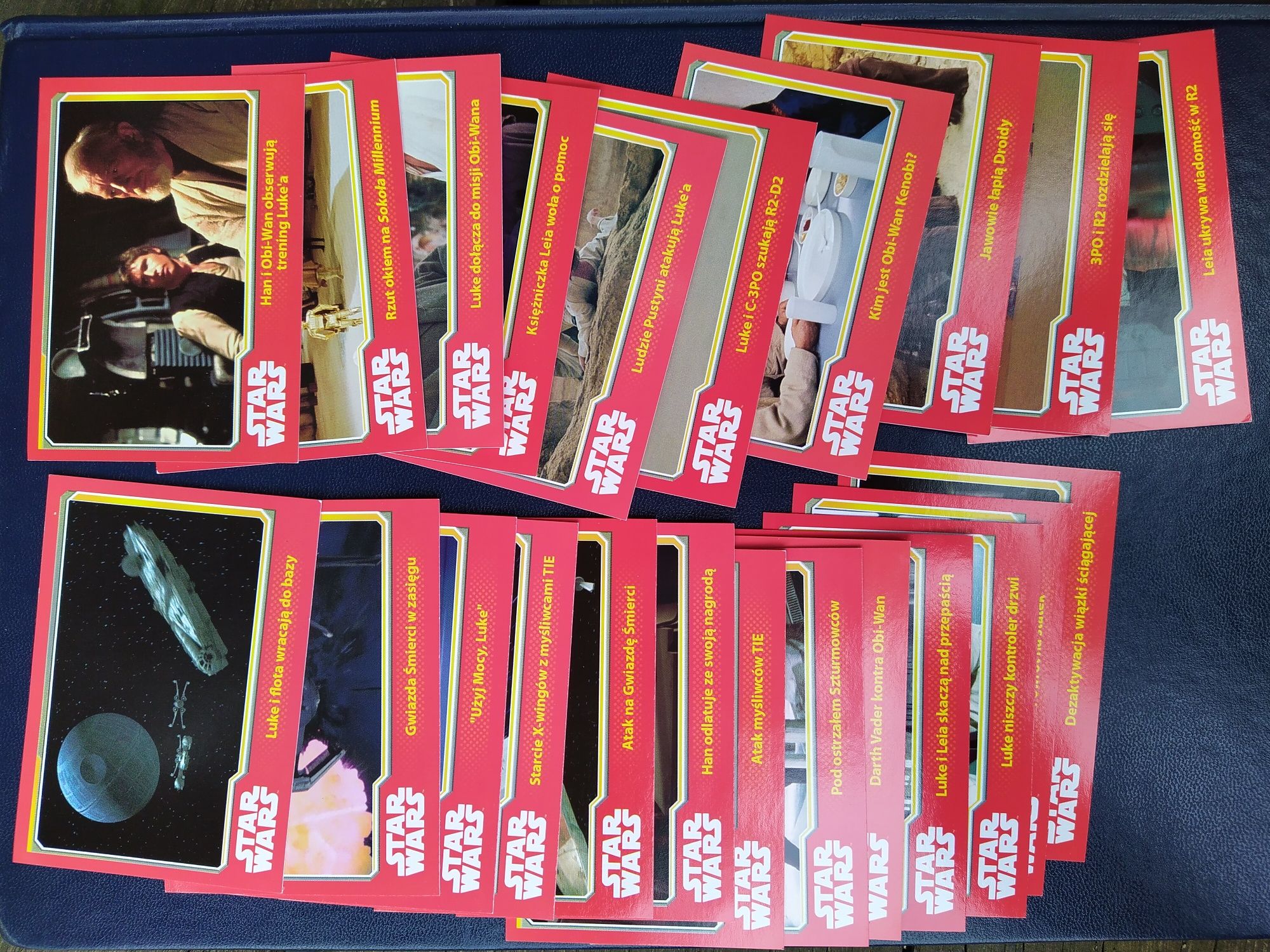 Karty Star Wars (83 szt) + gratis! Carrefour Topps Gwiezdne Wojny