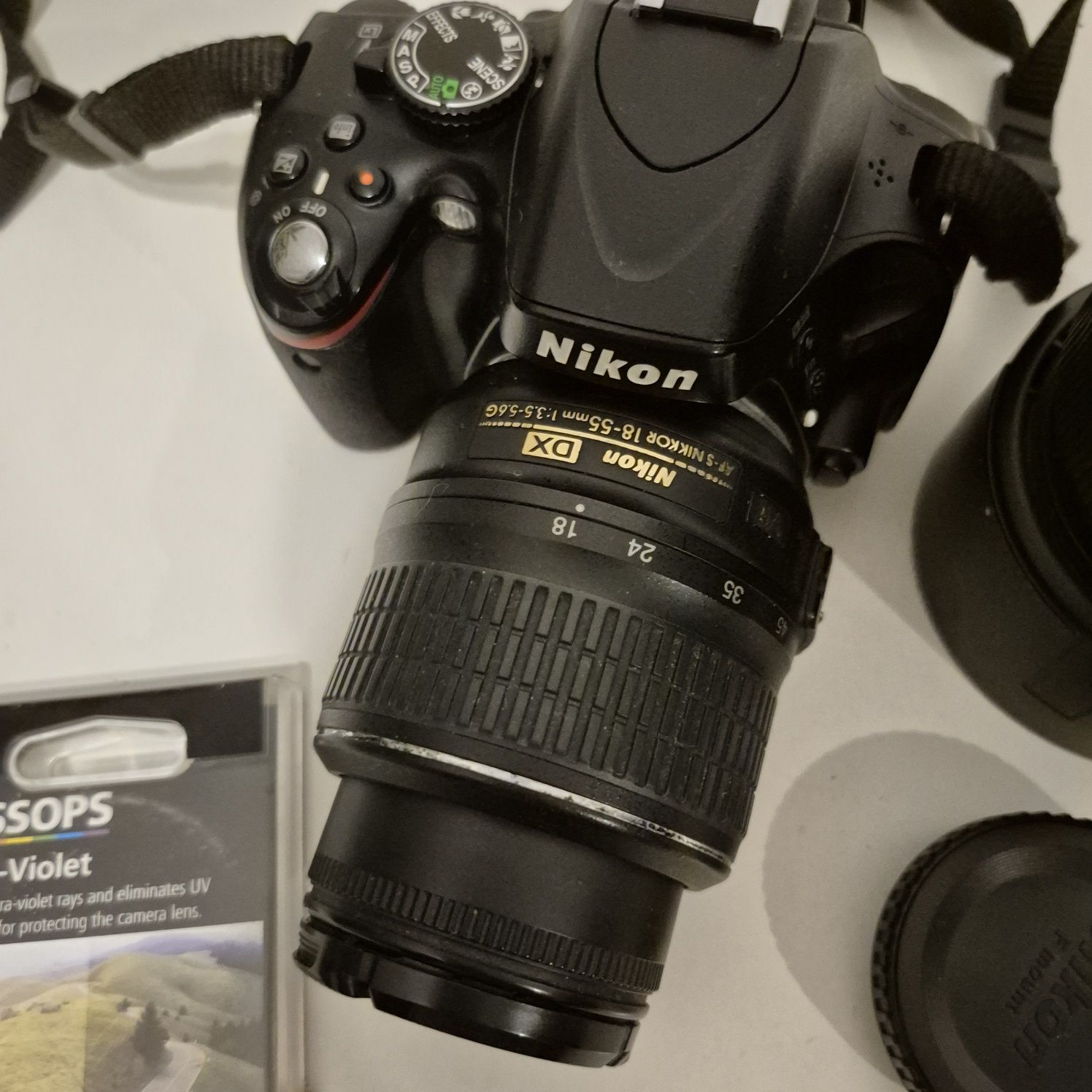 Aparat Nikon d5100 + Obiektyw 1 szt + filter Zestaw