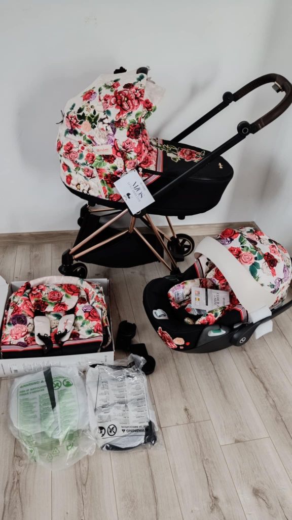 Rezerwacja !!Cybex mios spring blossom 3w1