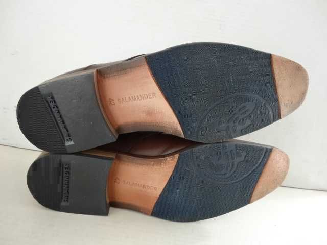 Buty SALAMANDER roz 42 SKÓRA Pantofle Półbuty