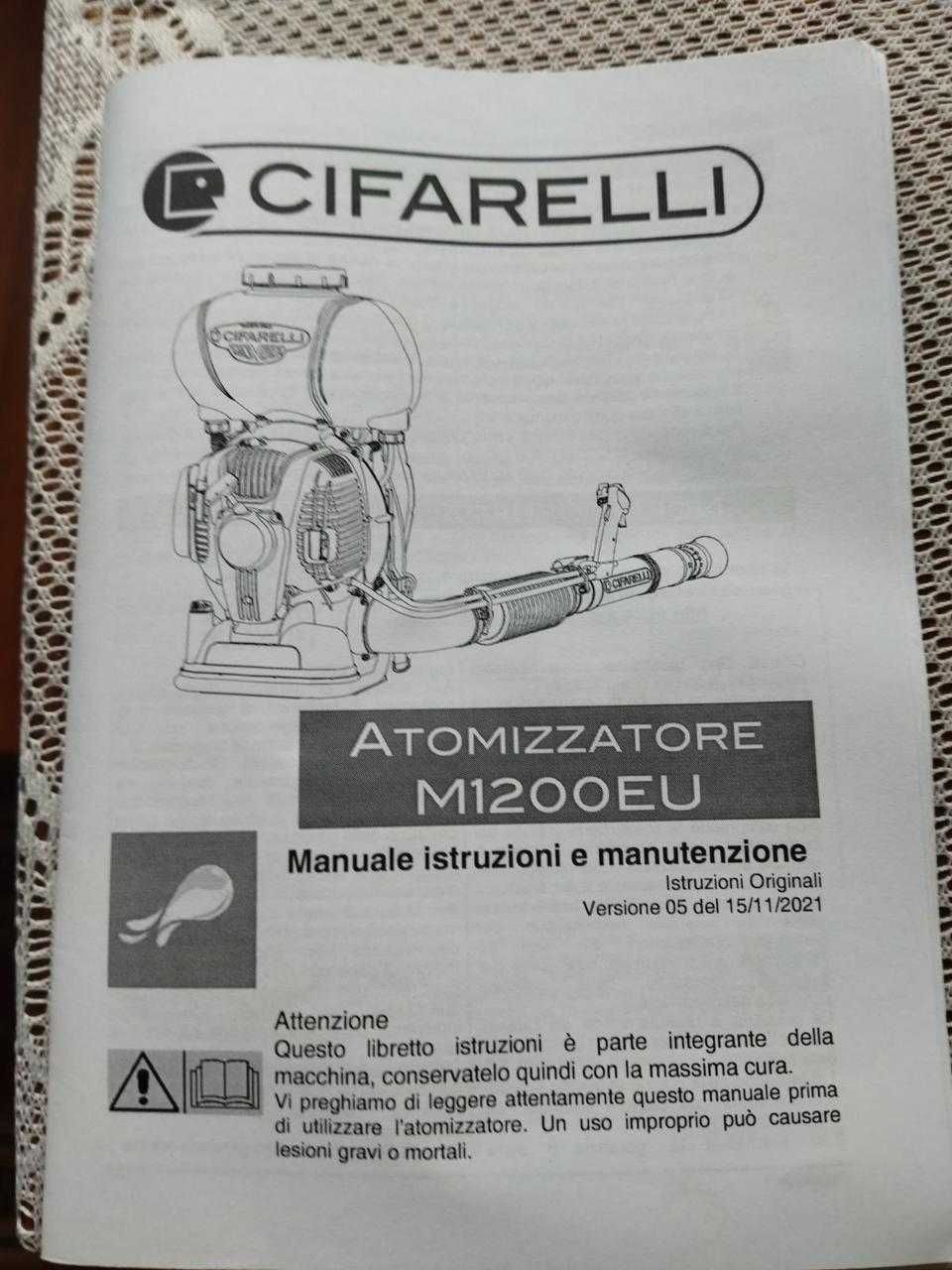 Оприскувач бензиновий ранцевий cifarelli m1200eu