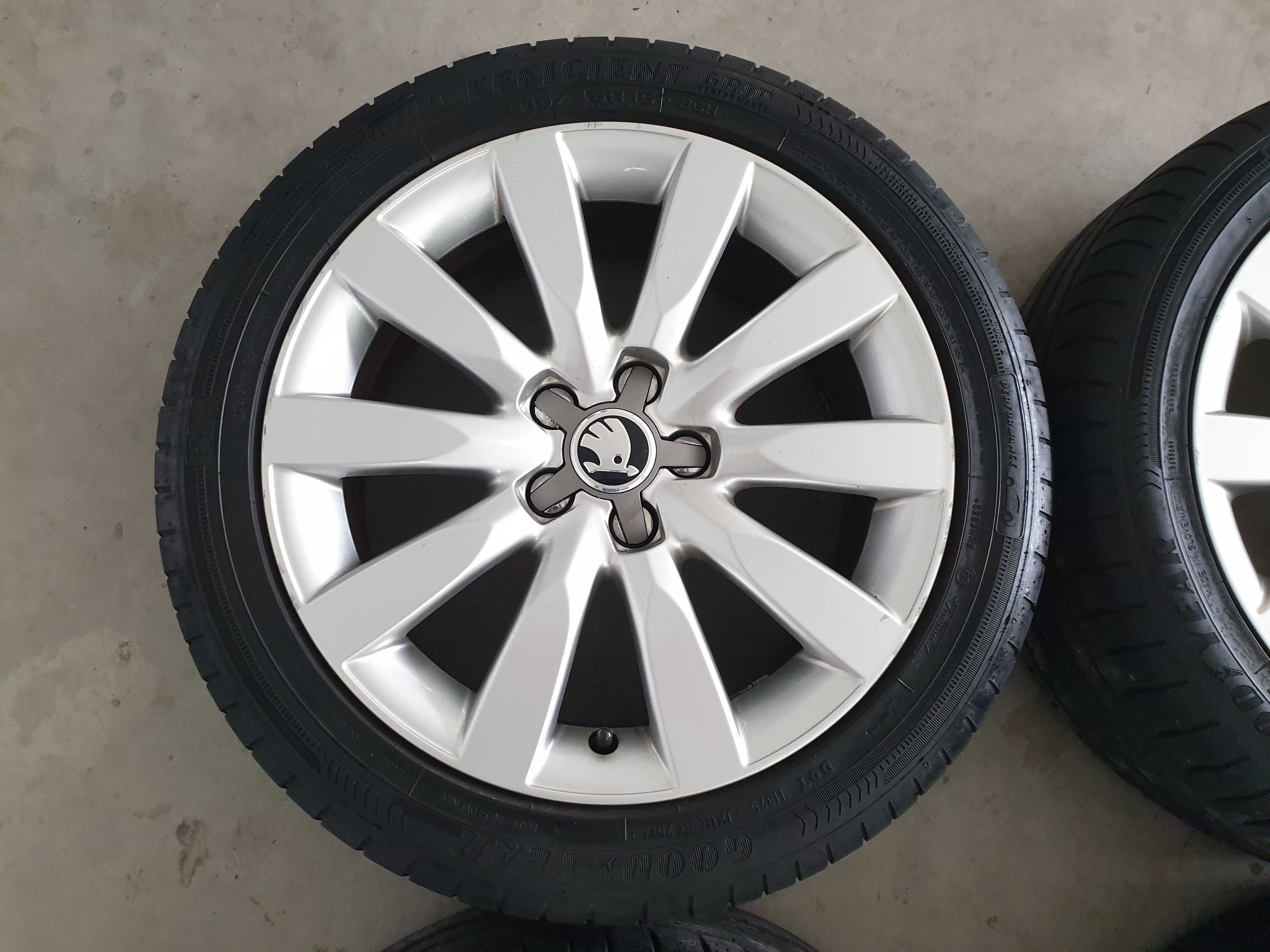 Alufelgi Koła 16" Skoda Fabia Rapid Roomster Scala Octavia Kamiq 5x100