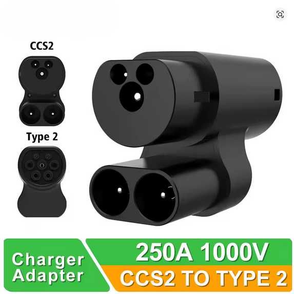 Adaptador CCS para TIPO 2 - TESLA