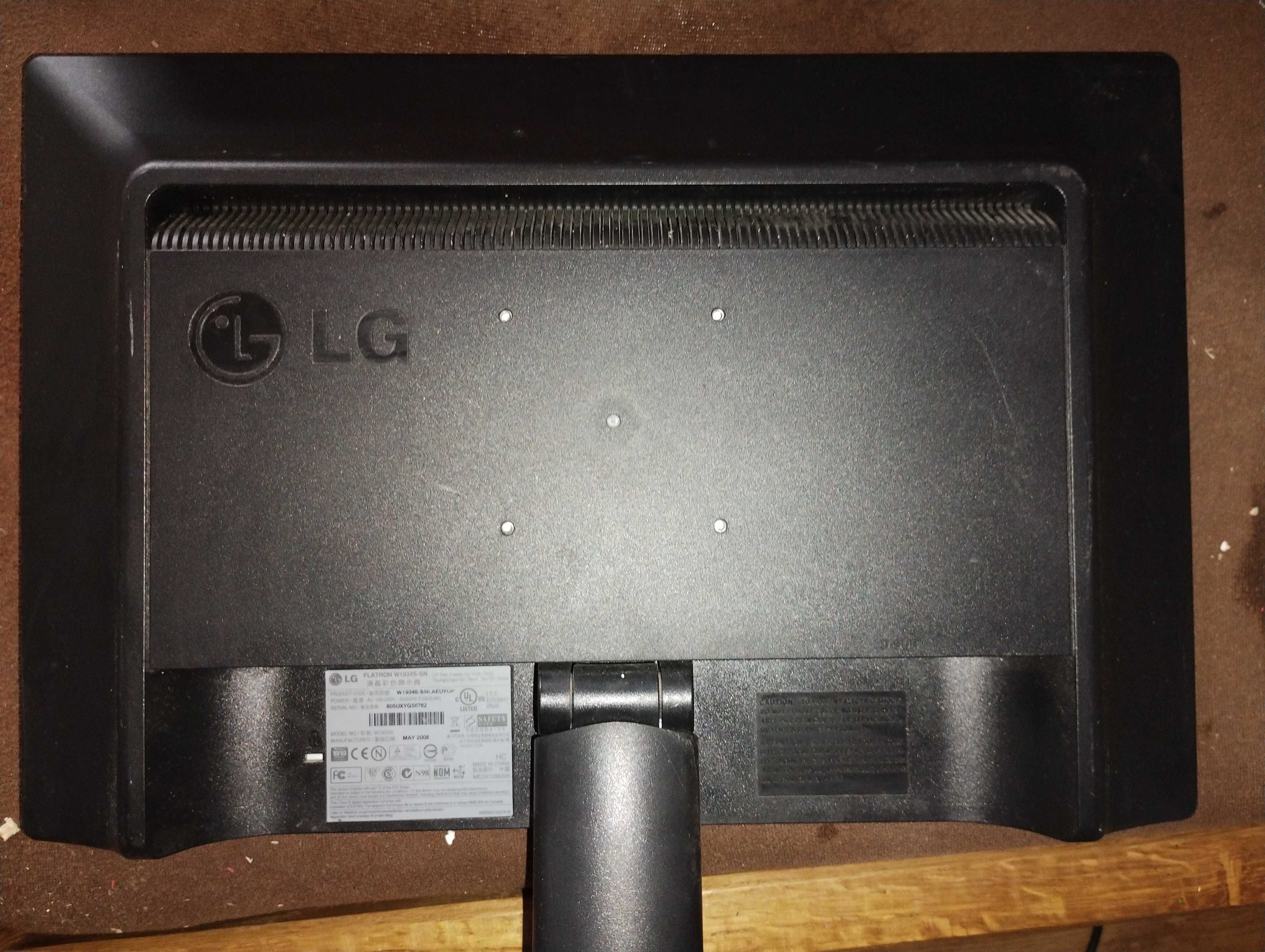 Monitor LG FLATRON w1934s 19 cali