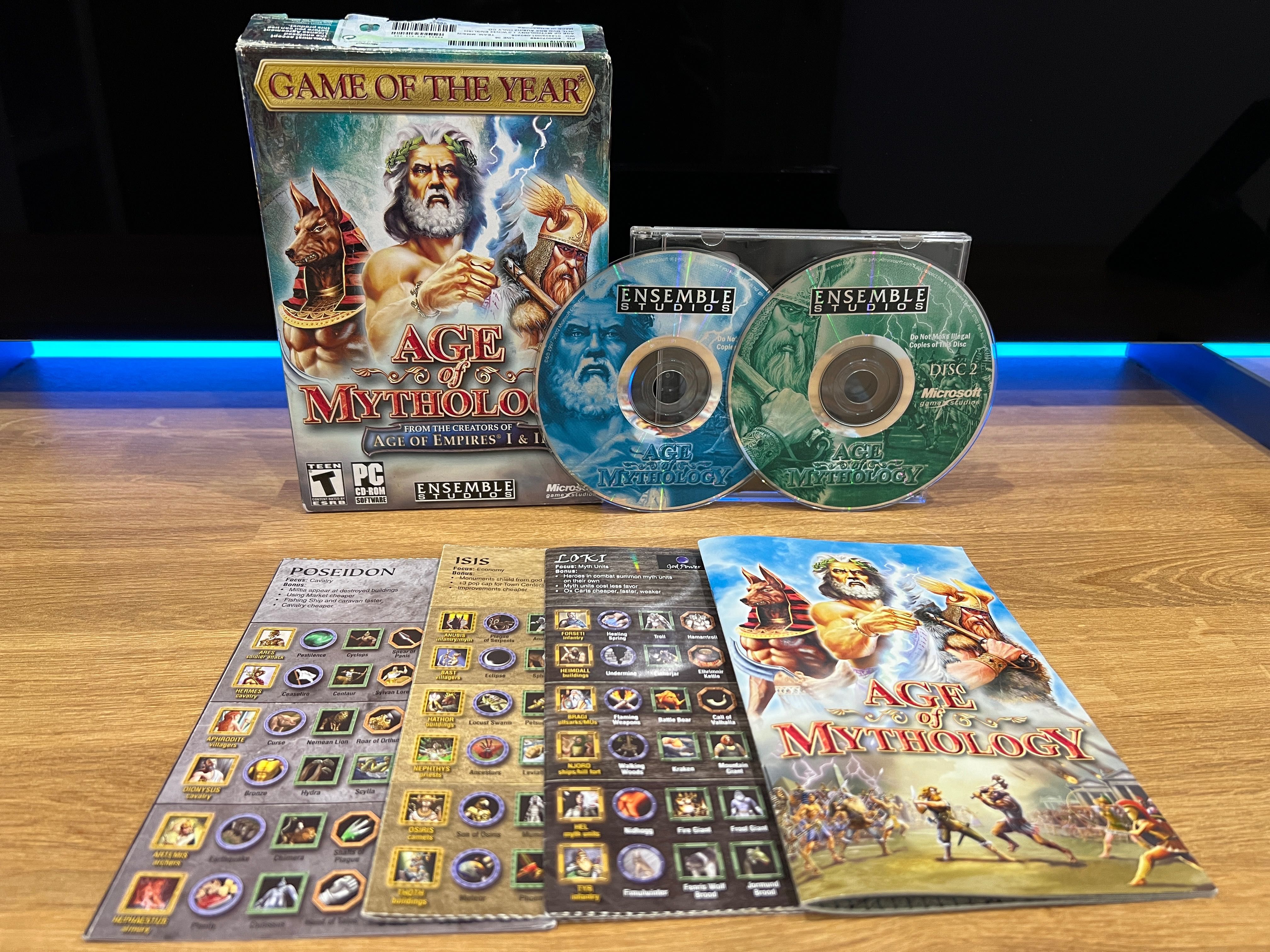 Age of Mythology (PC EN 2003) mini BIG BOX kompletne wydanie GOTY