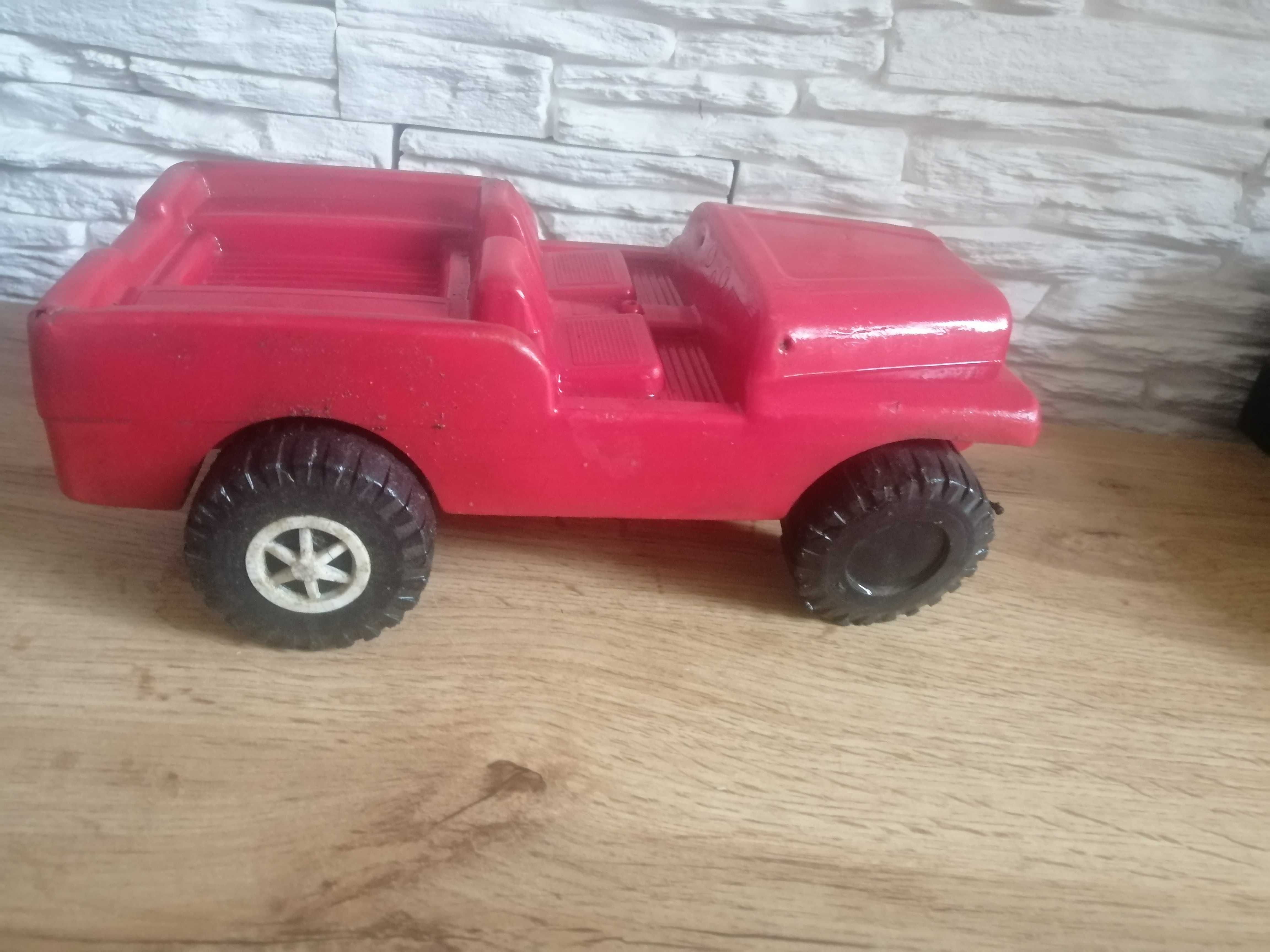 Stary samochód zabawka prl vintage antyk