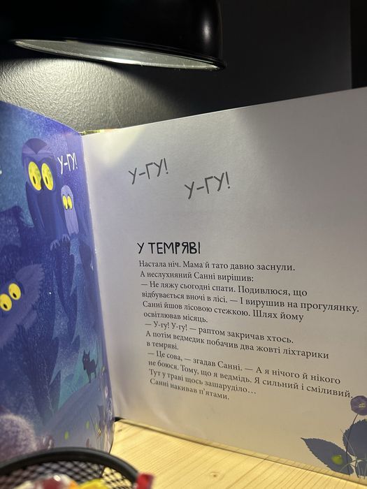 Книга для малюків Санни в лісі від Наталії Чуб.