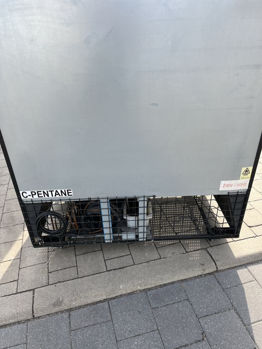 Witryna chłodnicza podwojna 120 cm napoje i nabiał | Transport GRATIS