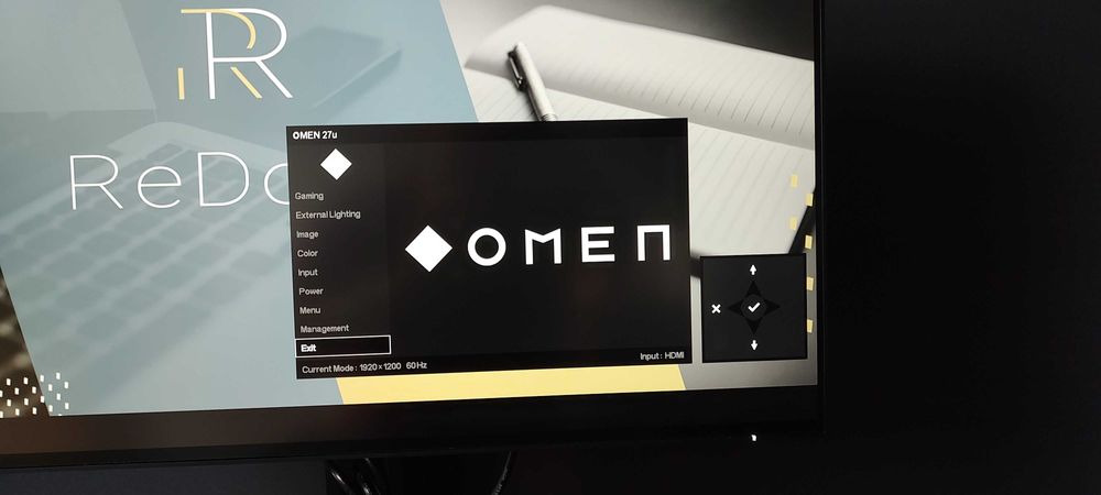 Monitor LED HP Omen Gaming 27u 4K UHD IPS