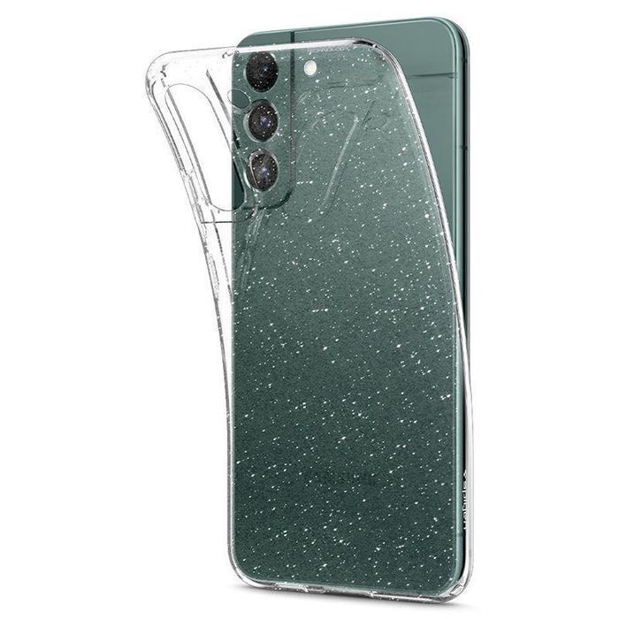 Etui Spigen Liquid Crystal Galaxy S22 z Efektem Brokatu