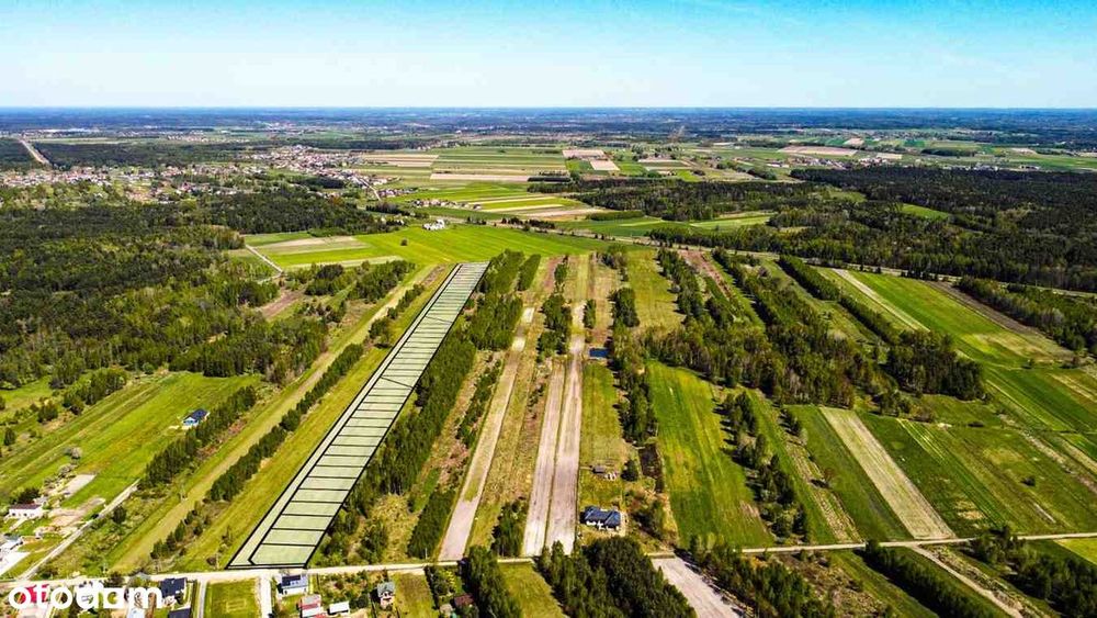 Działki budowlane - przy ścianie lasu | Drugi