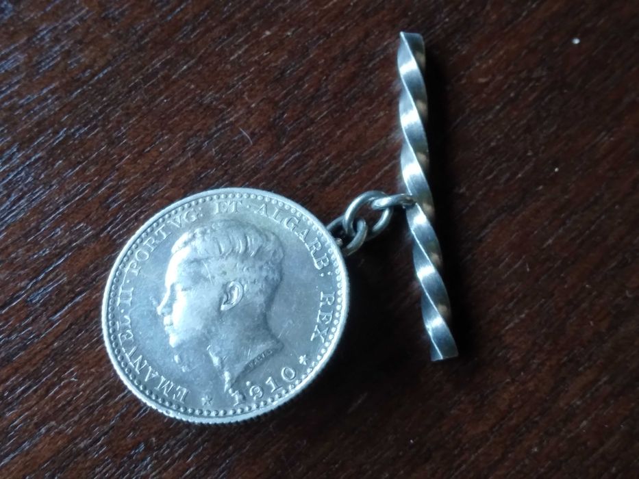 Botões de punho  D.Manuel II