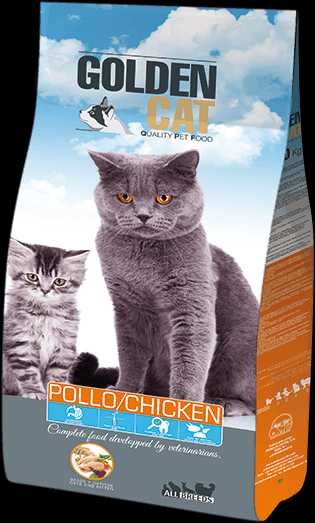 Sucha karma dla kociąt Golden Cat 20 kg kurczak