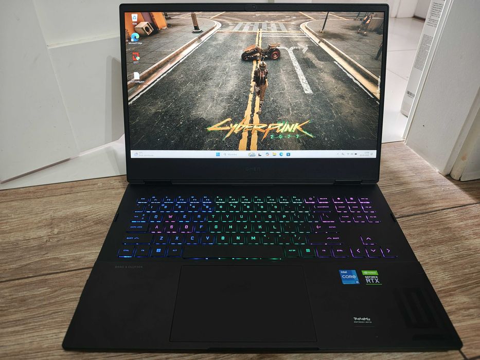 GAMINGOWY Laptop HP OMEN 16.1" i5 12GEN 16x4.50Ghz,16GB,RTX3050Ti-4