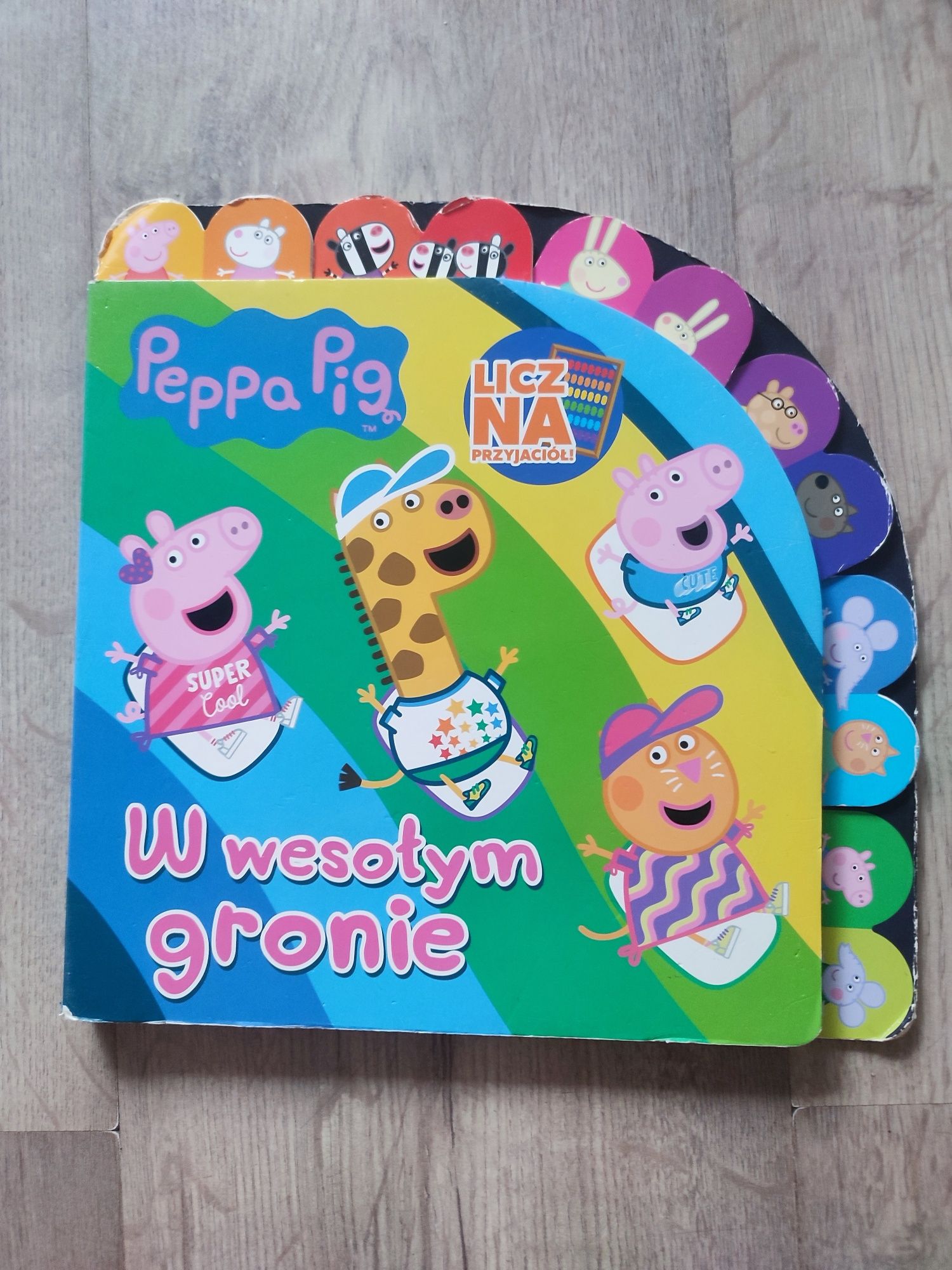 książka Świnka Peppa Pig w wesołym gronie