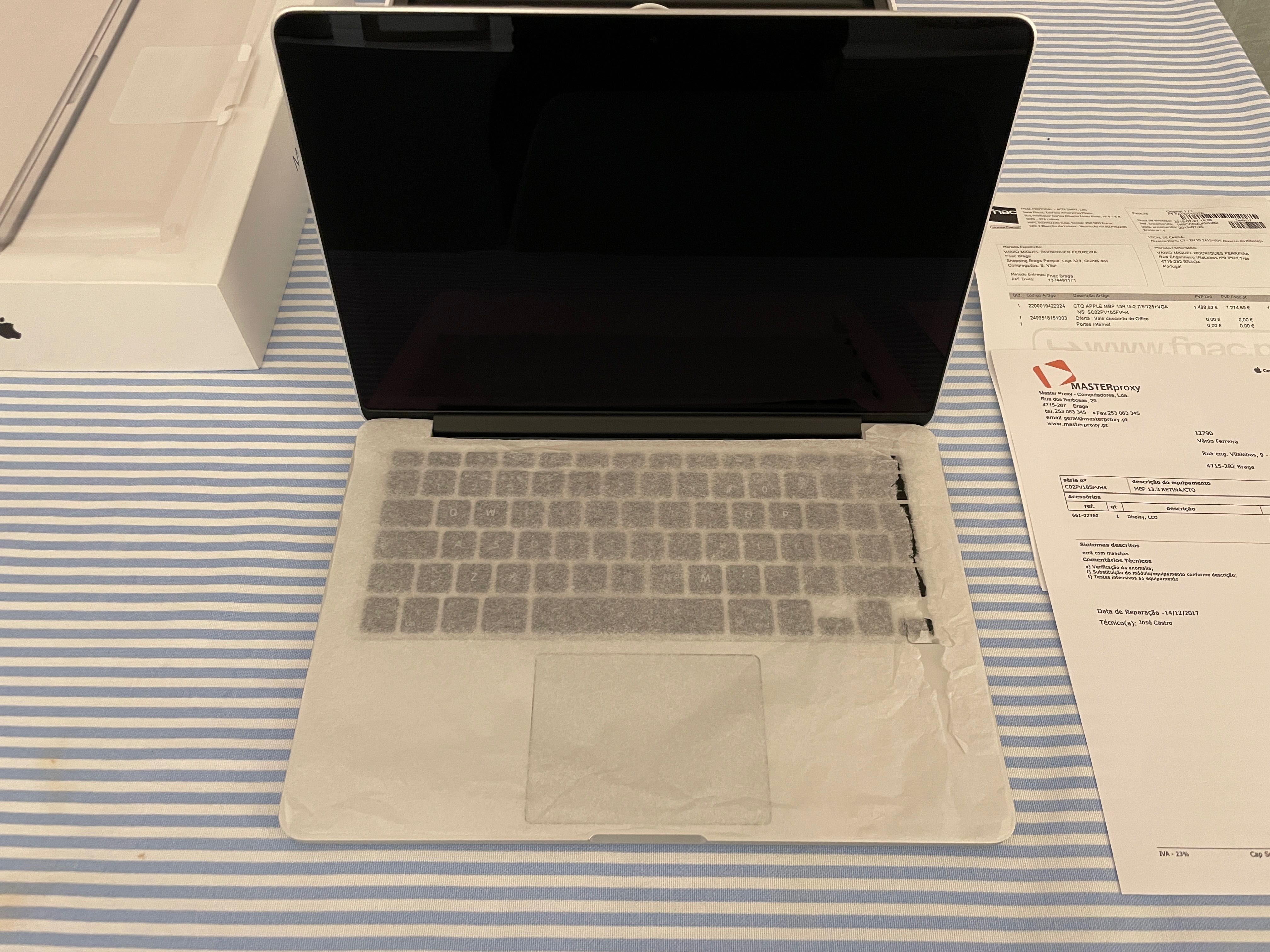 MacBook Pro 13 2015 I5 2.7GHZ + Monitor 27 Dell + Dock Caldigit