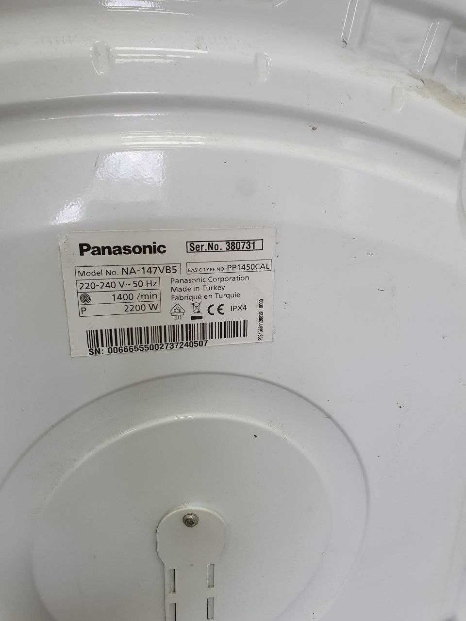 Пралка, стиралка, Panasonic, пралка 7 кг, NA-147VB5