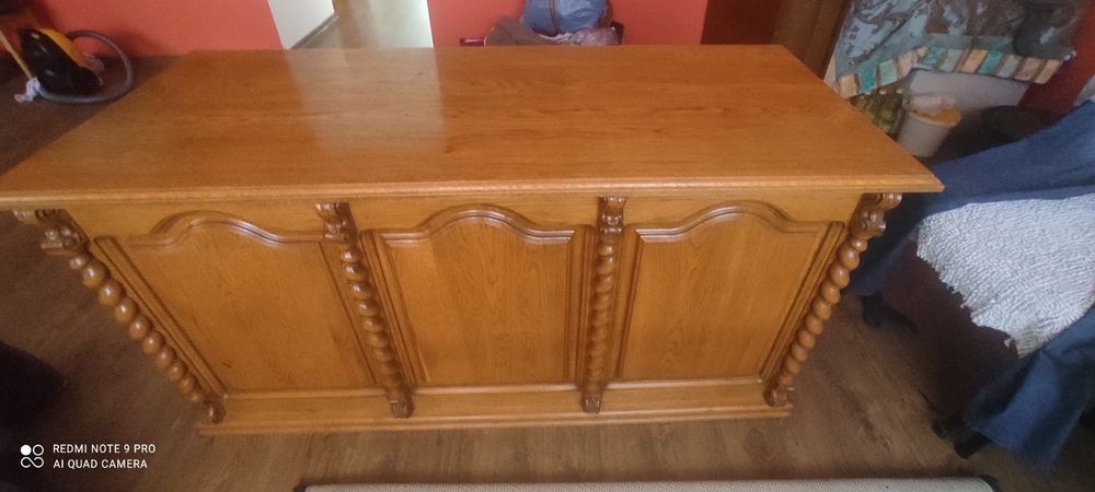 Стіл офісний з масиву дуба ручна робота