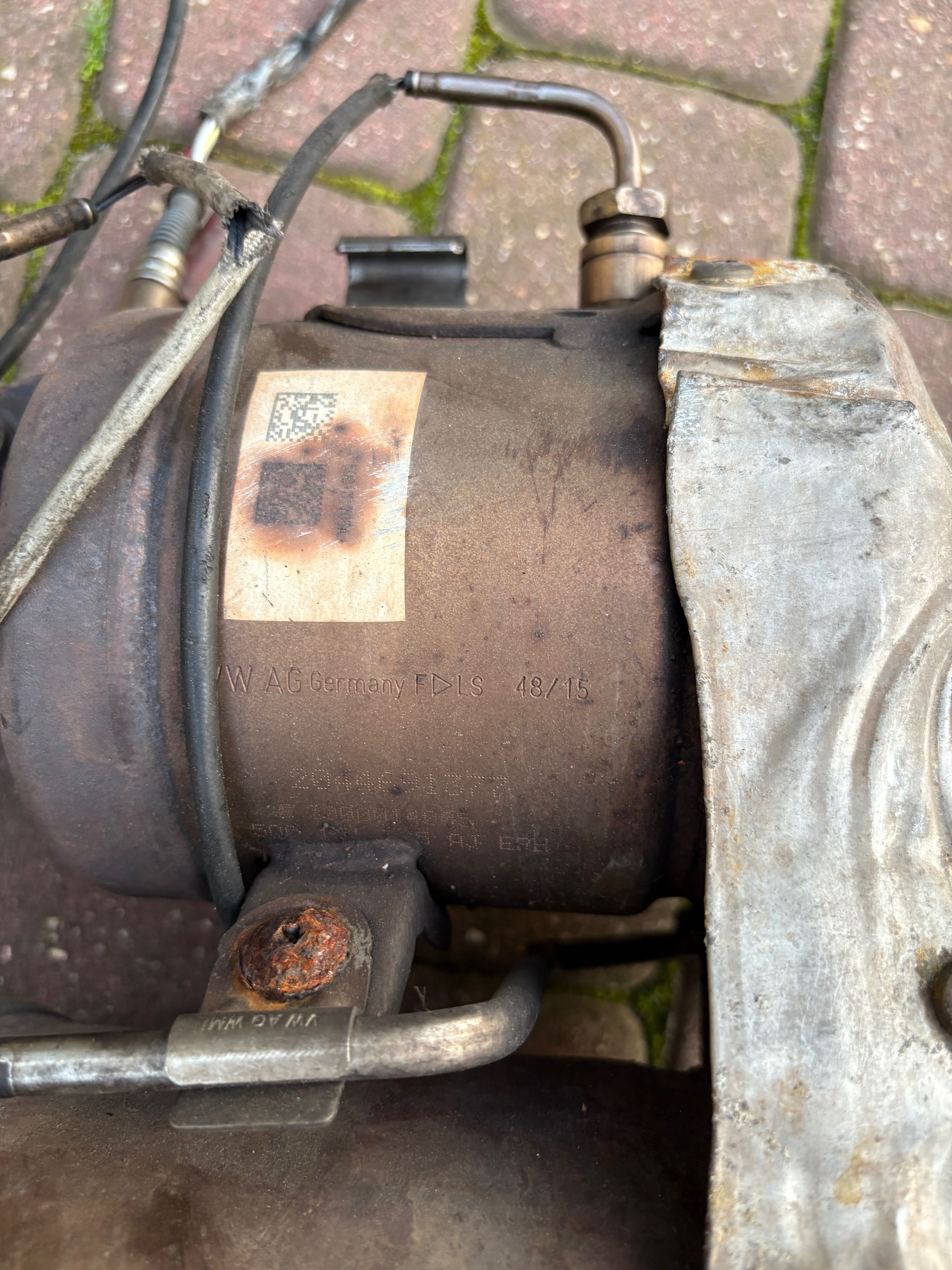Volkswagen caddy  katalizator dpf DFS