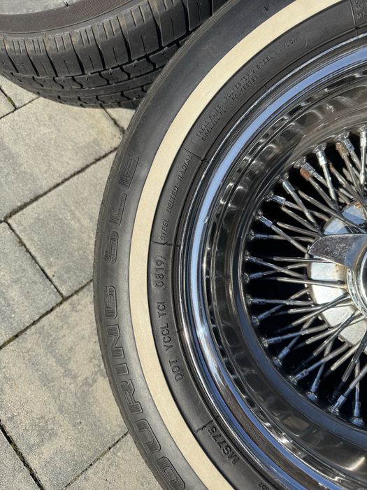 Felgi szprychowe z oponami