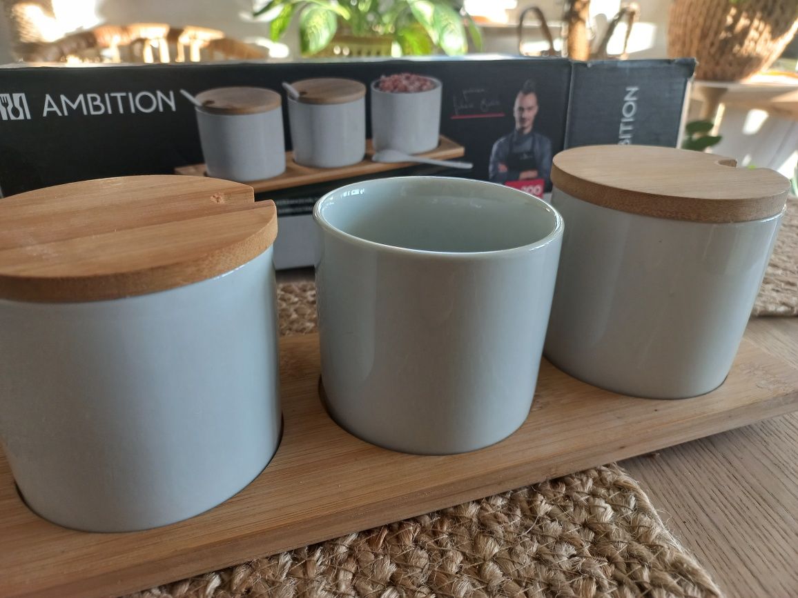 Ceramiczne pojemniki kuchenne Ambition