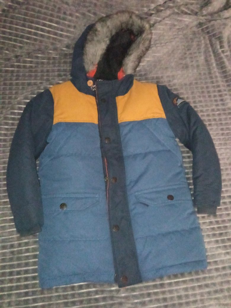 Next куртка парка курточка на меху зима 5-6лет