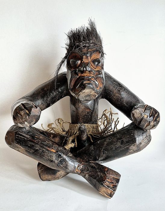 Статуетка ангел папуаси Африка натуральне дерево янгол