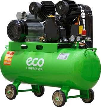 Компресор ремінний Eco AE-1005 100л 3кВт 10 атм 480 л/хв компрессор