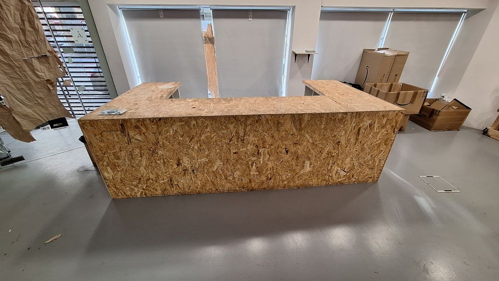 Balcão em OSB 3,17m